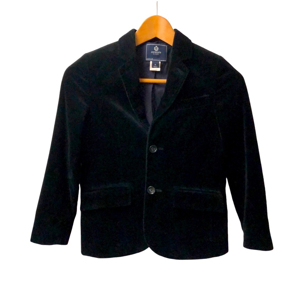 Crewcuts Boy’s Velvet Blazer | Black